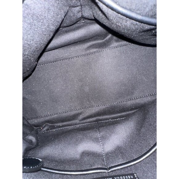 Rebecca Minkoff Pippa Duffle Satchel Suede Leather W/ Detachable Shoulder Strap - Picture 9 of 16